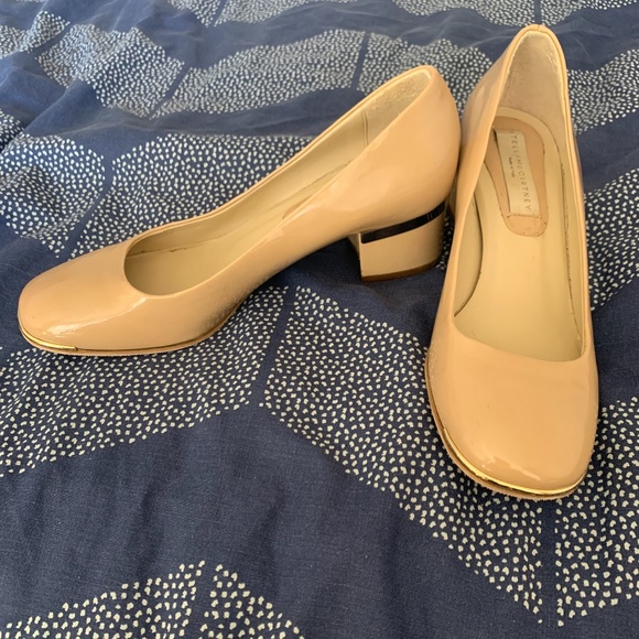 Stella McCartney patent leather low heel pump - Picture 1 of 10